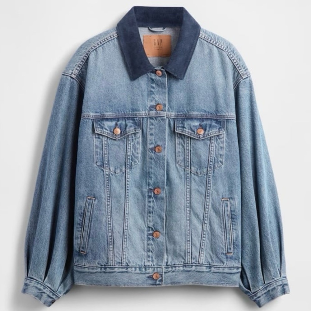 NWT GAP x Doen Oversized Denim Jacket - M